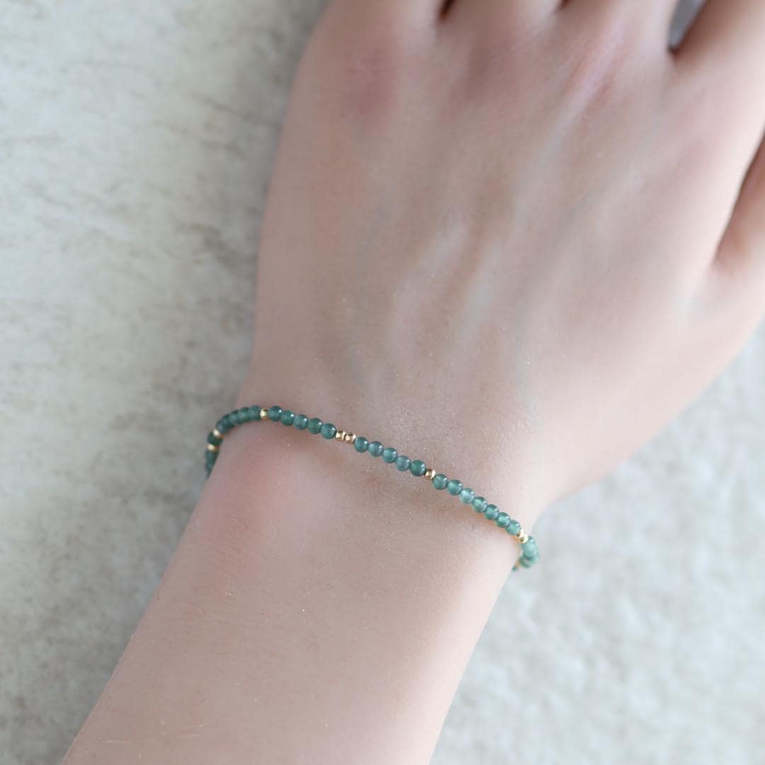 Guatemala Jade Dainty Bracelet