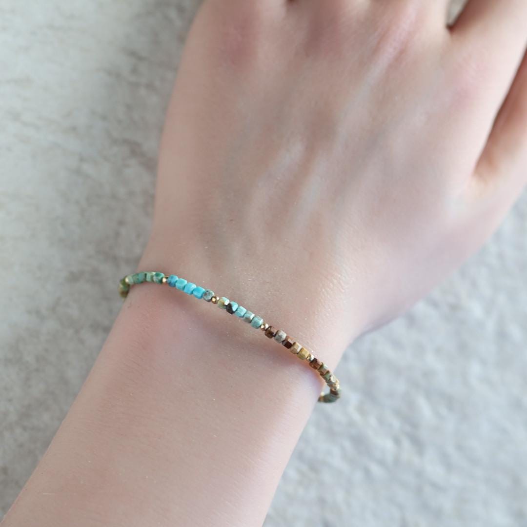 Tiny Arizona Turquoise Bracelet