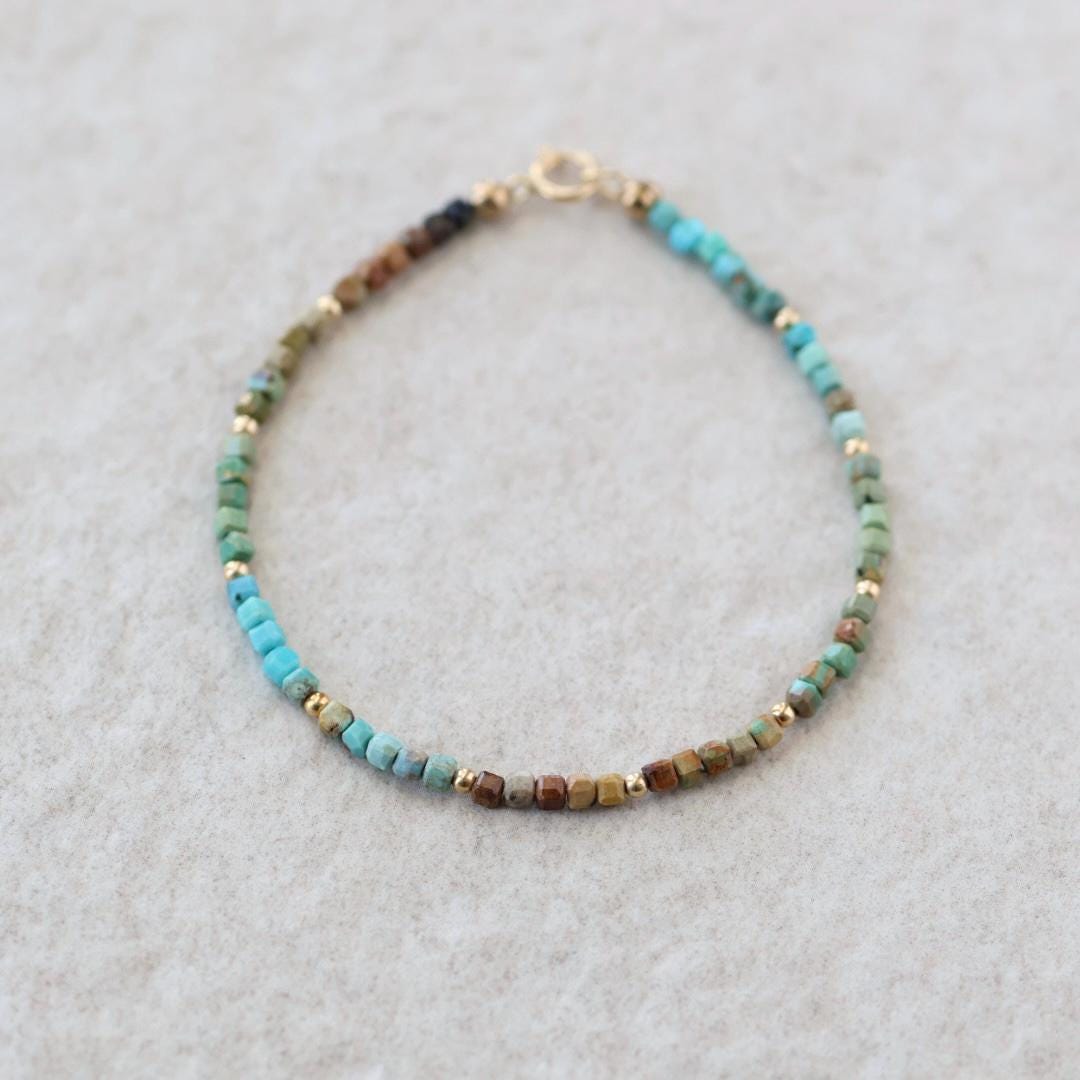 Tiny Arizona Turquoise Bracelet