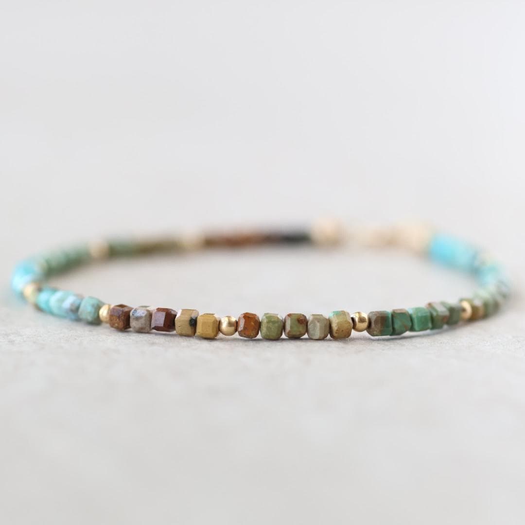 Tiny Arizona Turquoise Bracelet