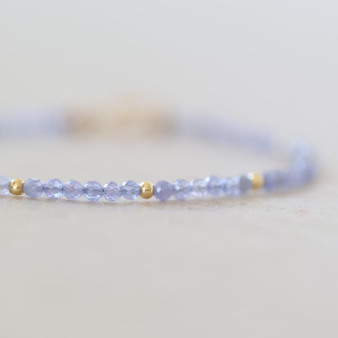 Dainty Tanzanite Bracelet