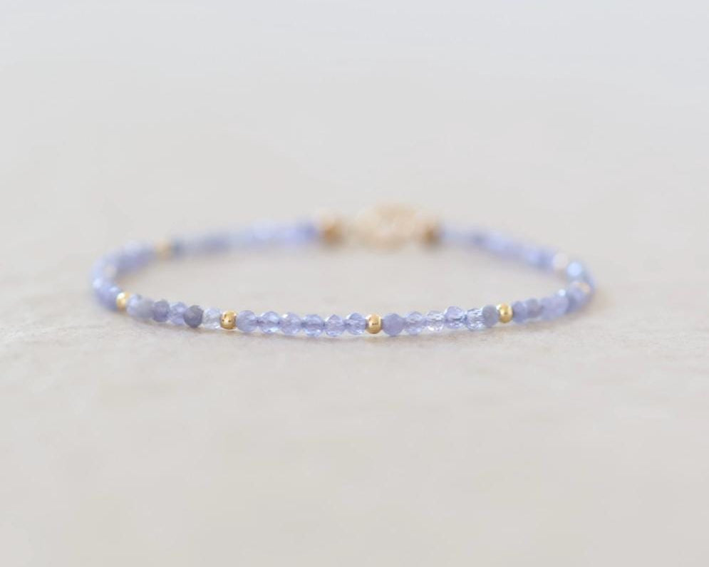 Dainty Tanzanite Bracelet