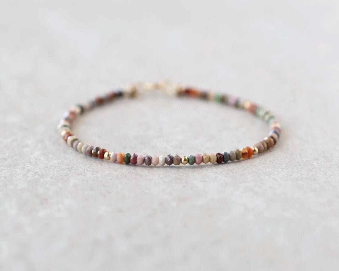 Tiny Fancy Jasper Bracelet