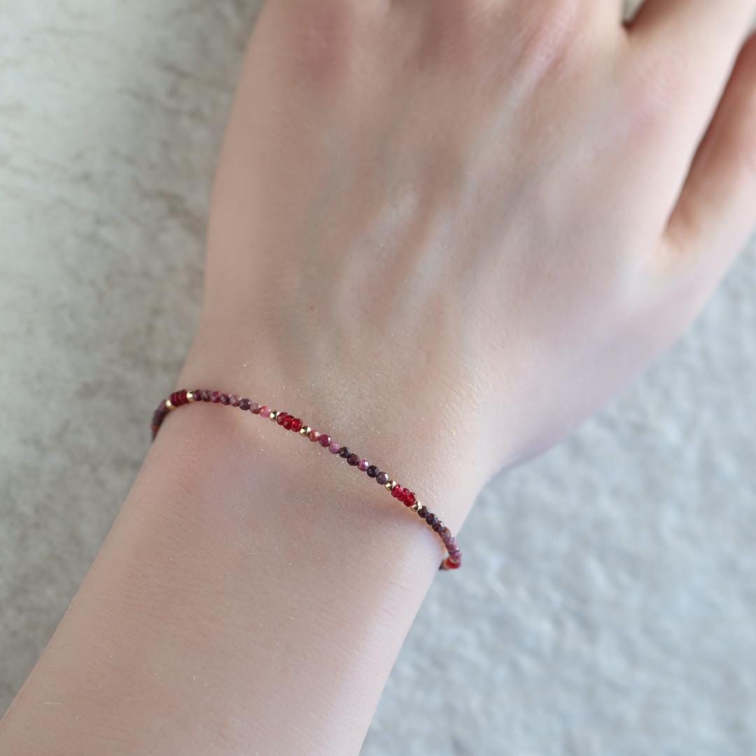 Tiny Longido Ruby Bracelet