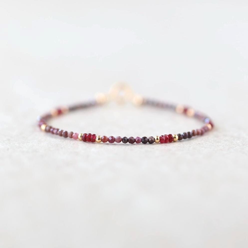 Tiny Longido Ruby Bracelet