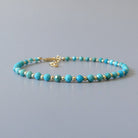 real turquoise from arizona  dainty bracelet