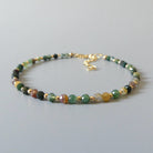 Indian agate dainty bracelet