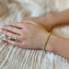 real peridot bracelet