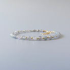 Montana sapphire delicate bracelet