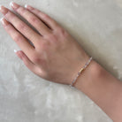 dainty ametrine bracelet delicate