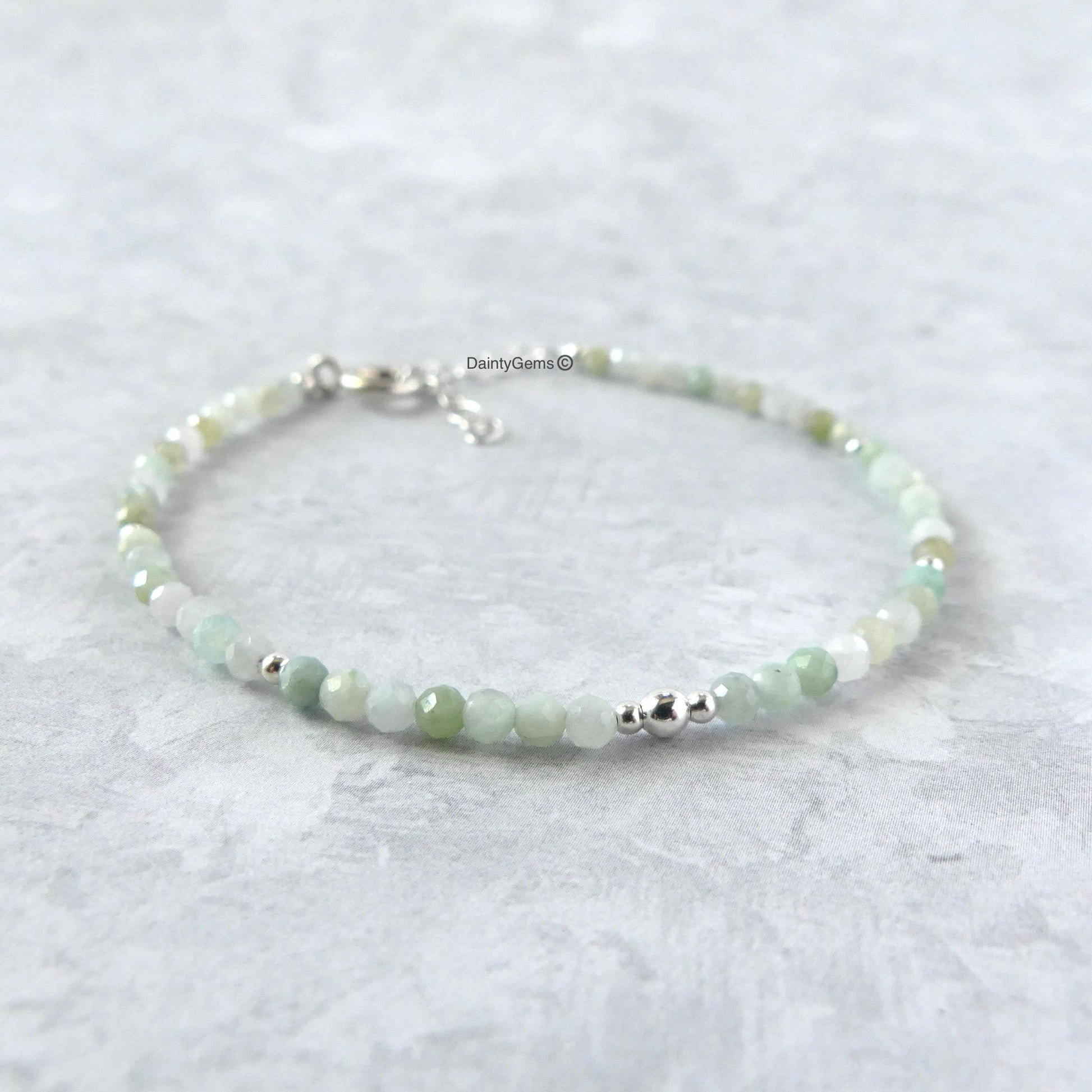 dainty burma jadeite bracelet burmese jade good luck jewelry unique gift meaningful