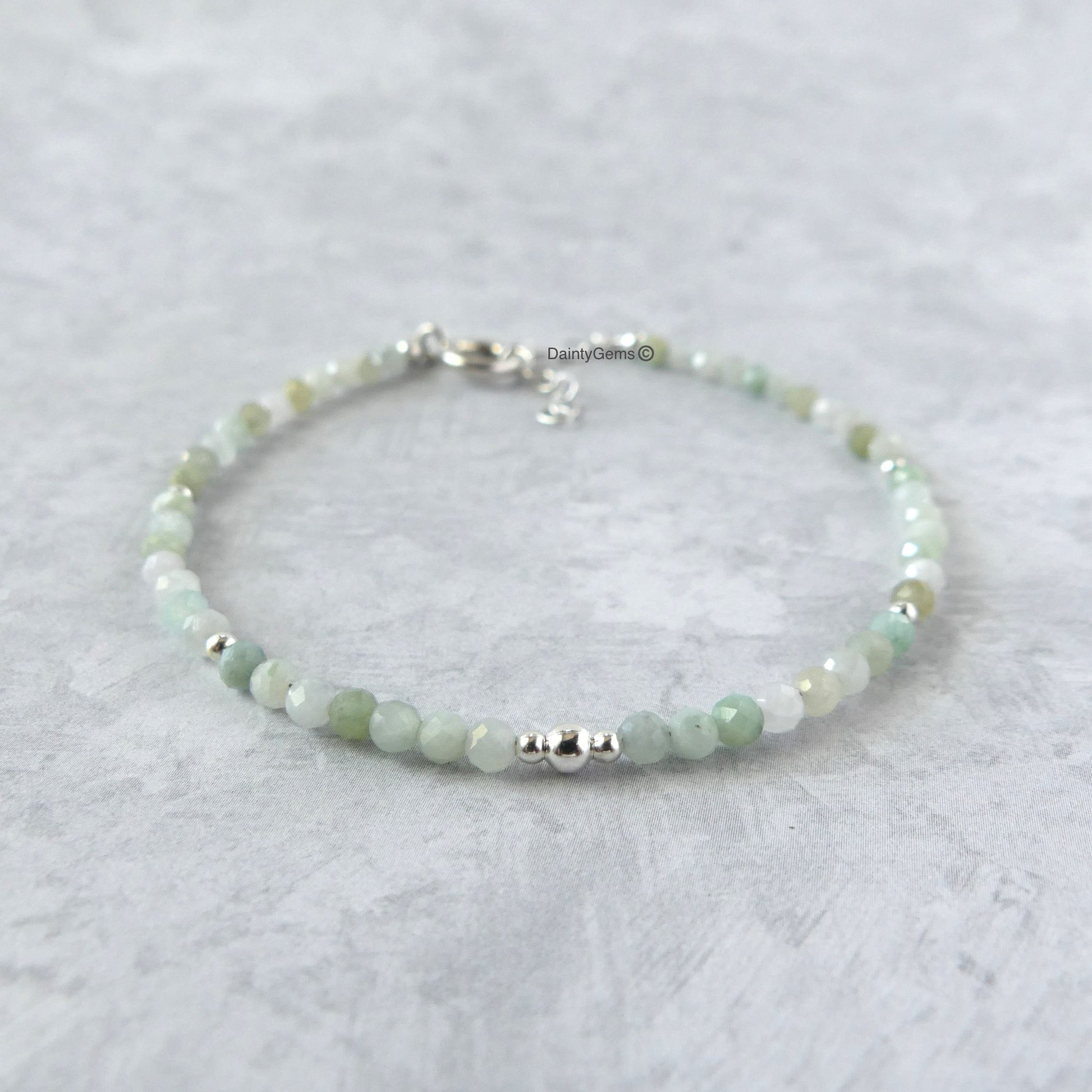 dainty burma jadeite bracelet burmese jade good luck jewelry unique gift meaningful