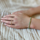 green aventurine bracelet delicate