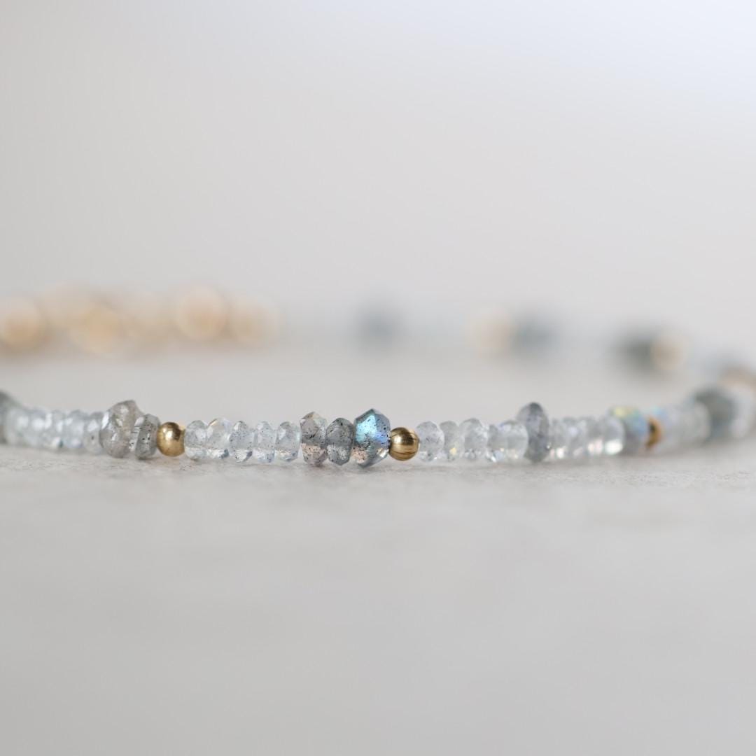 Dainty Labradorite Bracelet