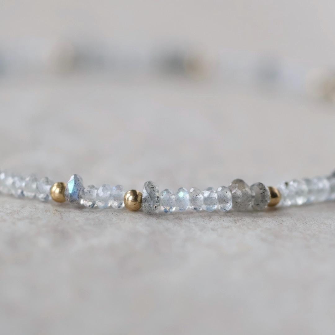 Dainty Labradorite Bracelet