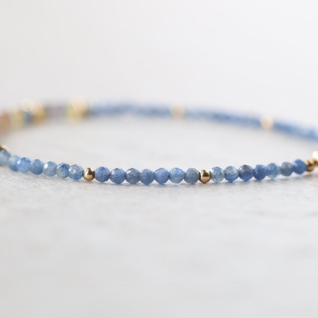 Tiny Multi Sapphire Bracelet