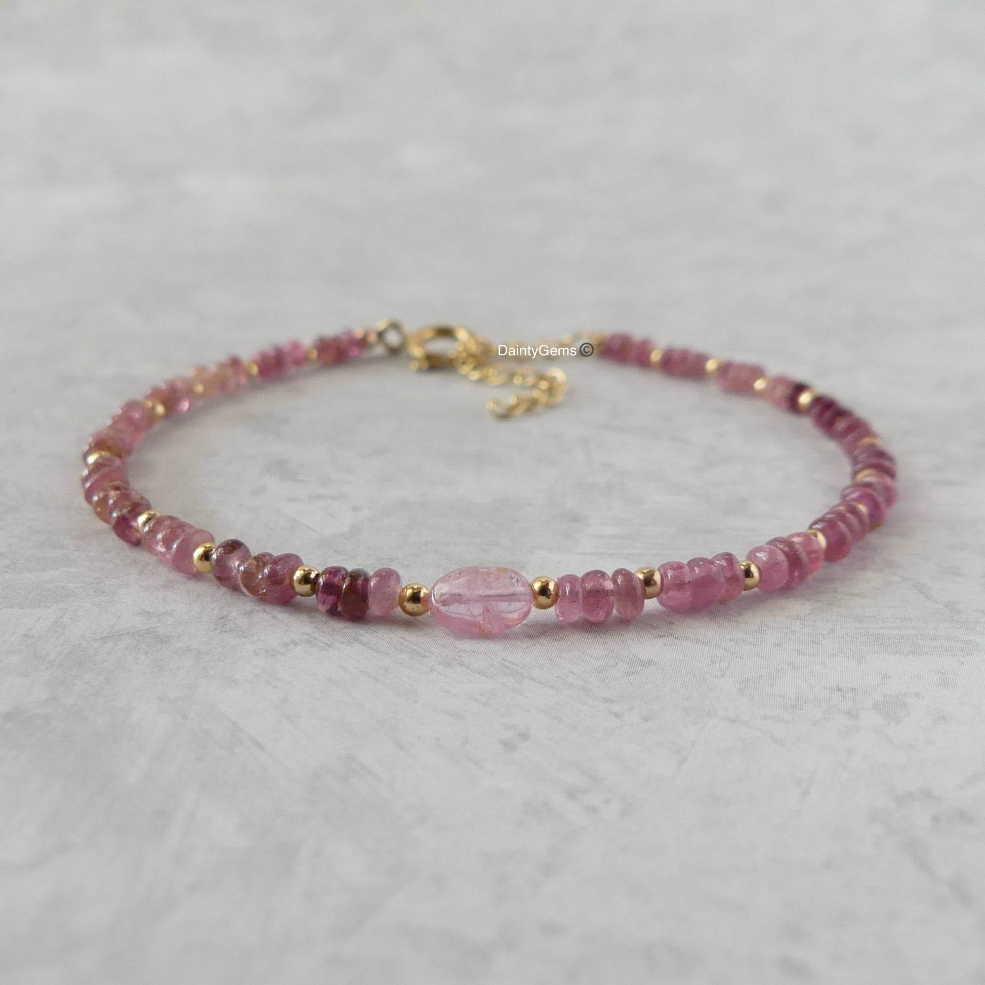 Pink Tourmaline hotsell Bracelet, Pink Tourmaline Jewelry, October Birthstone, Gemstone Jewelry