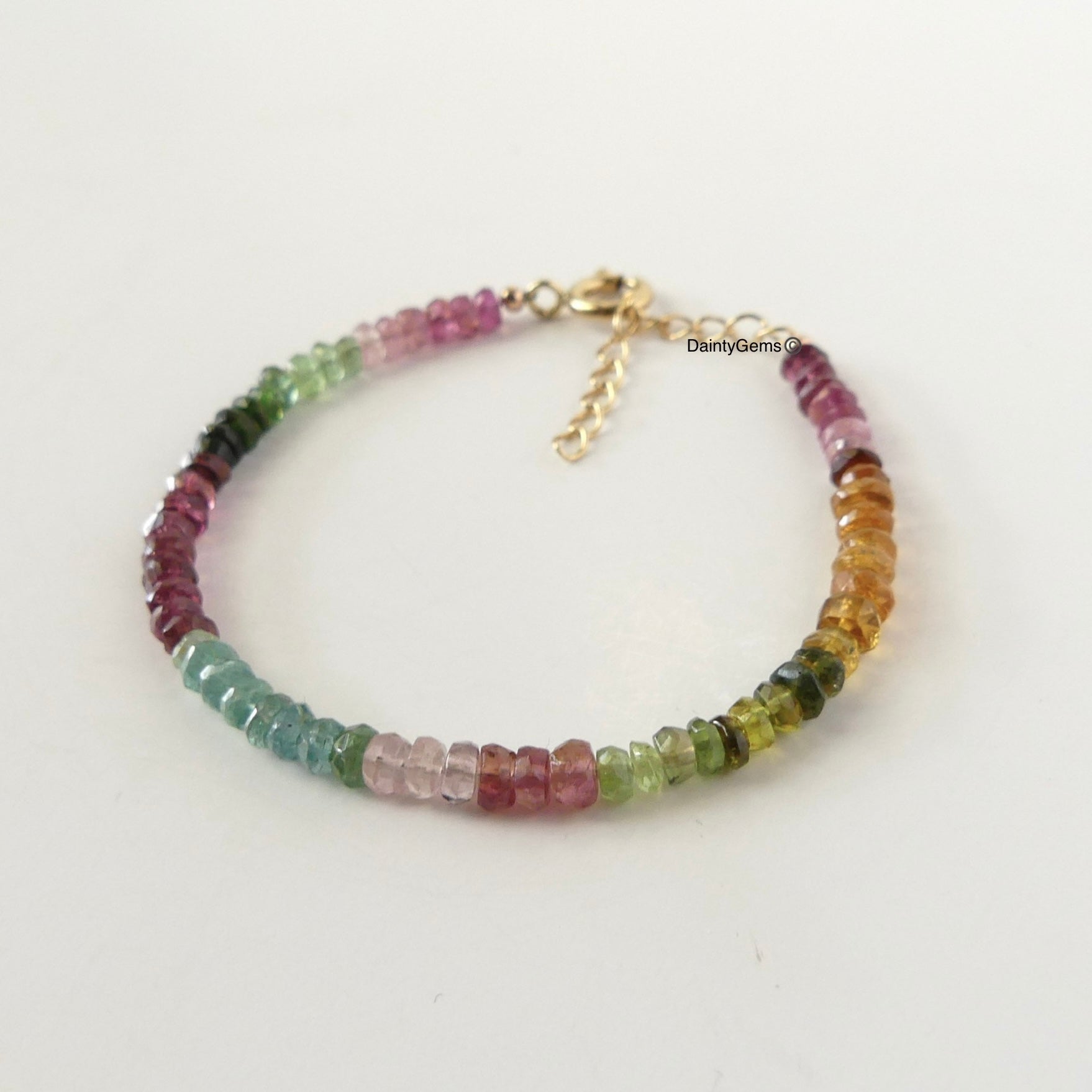 gorgeous tourmaline bracelet