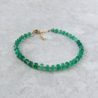 delicate green onyx bracelet meaningful jewelry gift
unique good luck