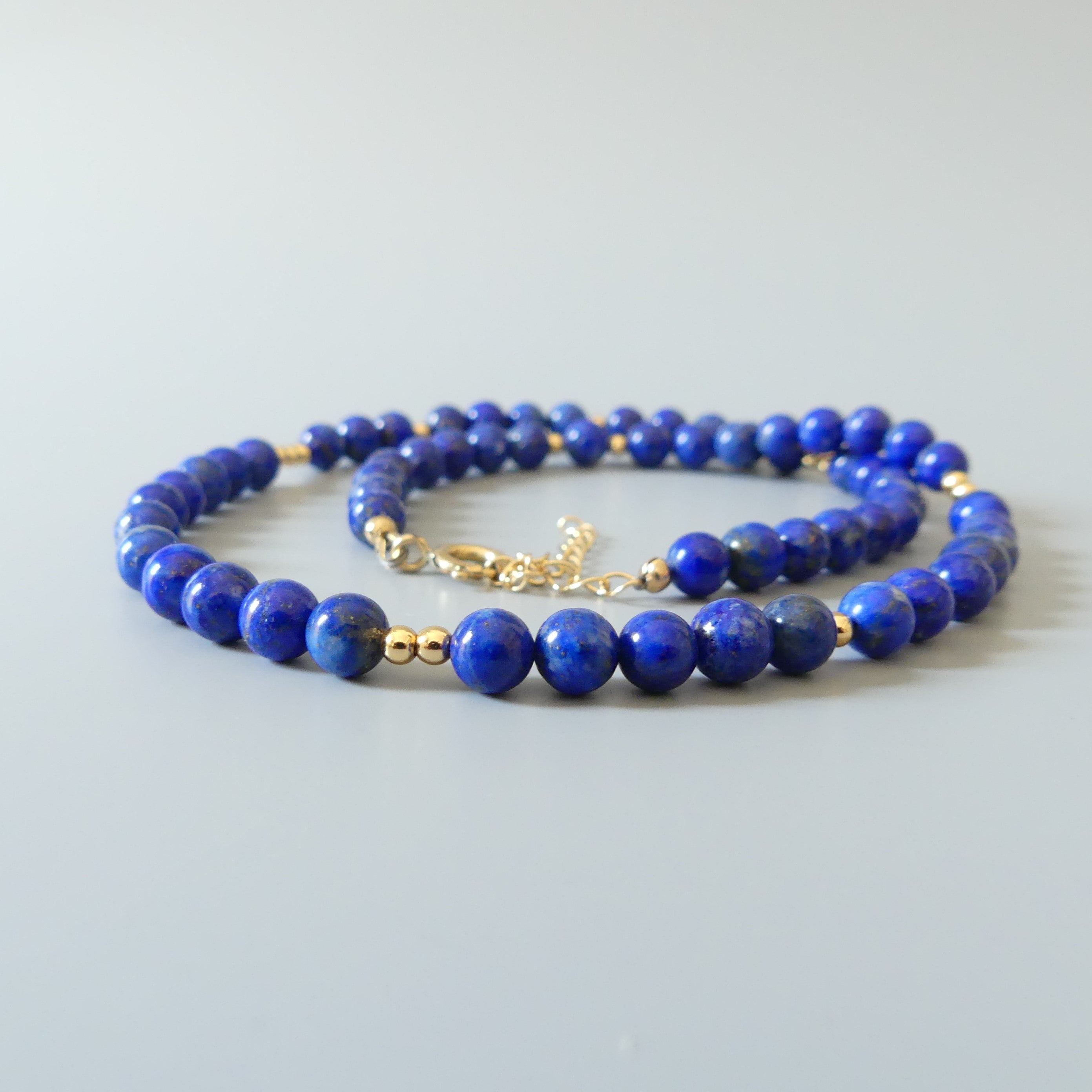 lapis lazuli choker necklace