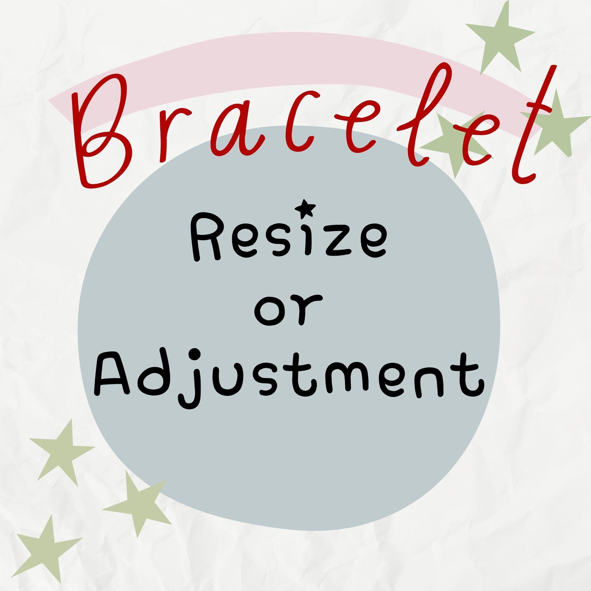 Bracelets and Rings Resize or Adjustment