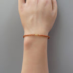 Tiny Goldstone Bracelet Dainty Sandstone Beaded Bracelet Stacking Crystal Jewelry Minimalist Birthday Gift for Women Sagittarius Leo Aries