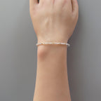 Tiny Montana Sapphire Bracelet - Dainty Sparkly Gemstone Jewelry