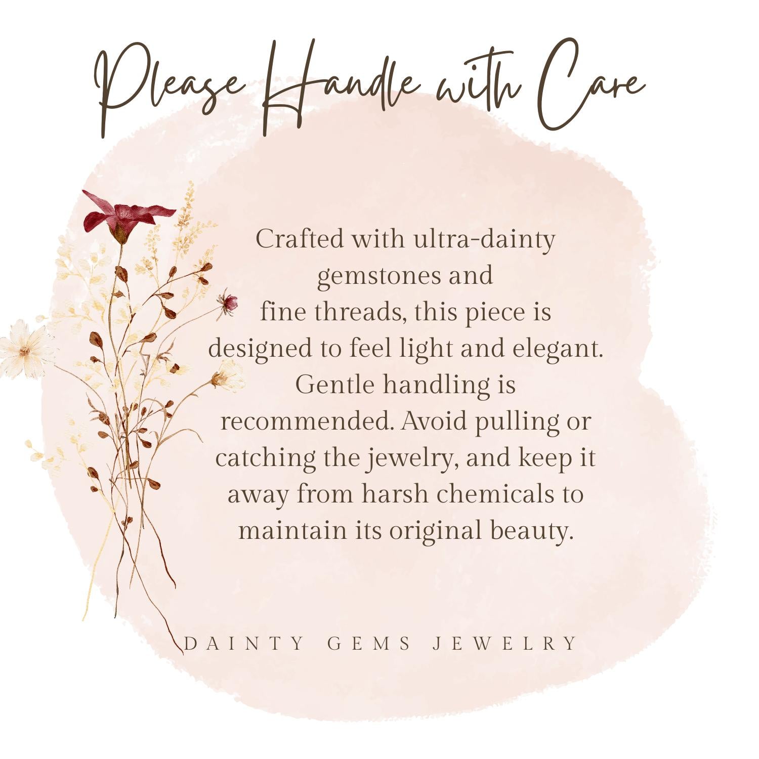 Tiny London Blue Topaz Bracelet Dainty Gemstone Beaded Jewelry Minimalist Crystal December Birthstone Birthday Gift Mom Wife Bridesmaid Gift