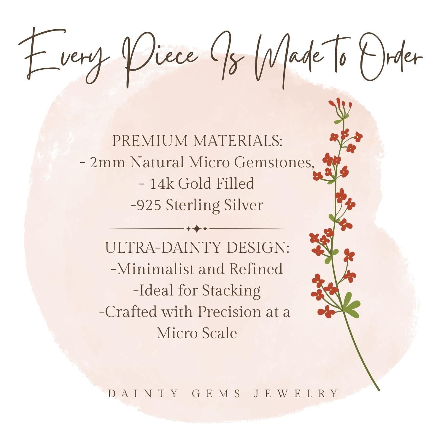 Tiny London Blue Topaz Bracelet Dainty Gemstone Beaded Jewelry Minimalist Crystal December Birthstone Birthday Gift Mom Wife Bridesmaid Gift