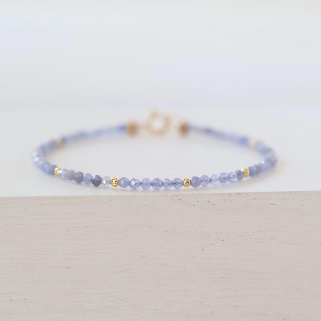 Dainty Tanzanite Bracelet