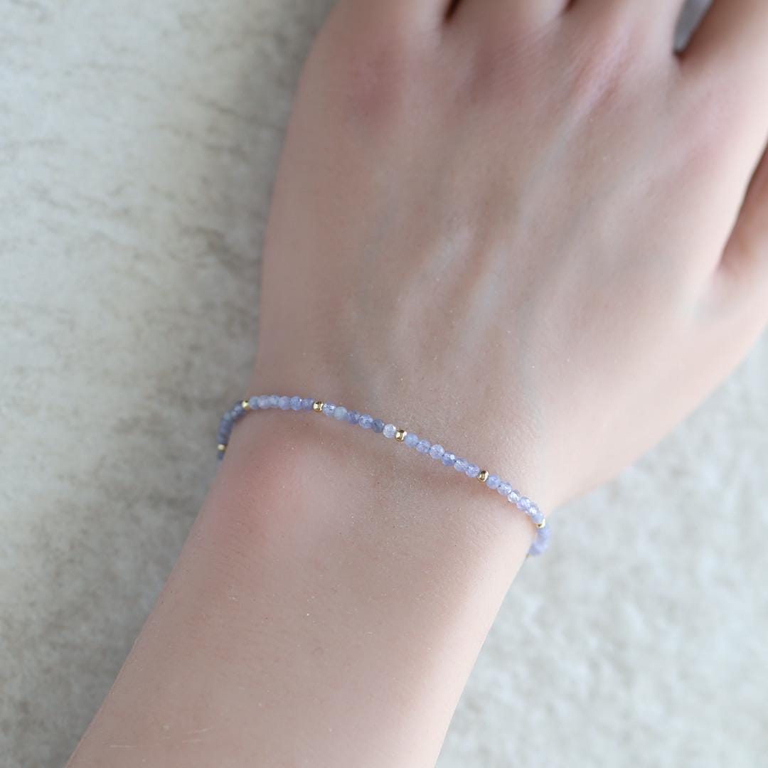Dainty Tanzanite Bracelet