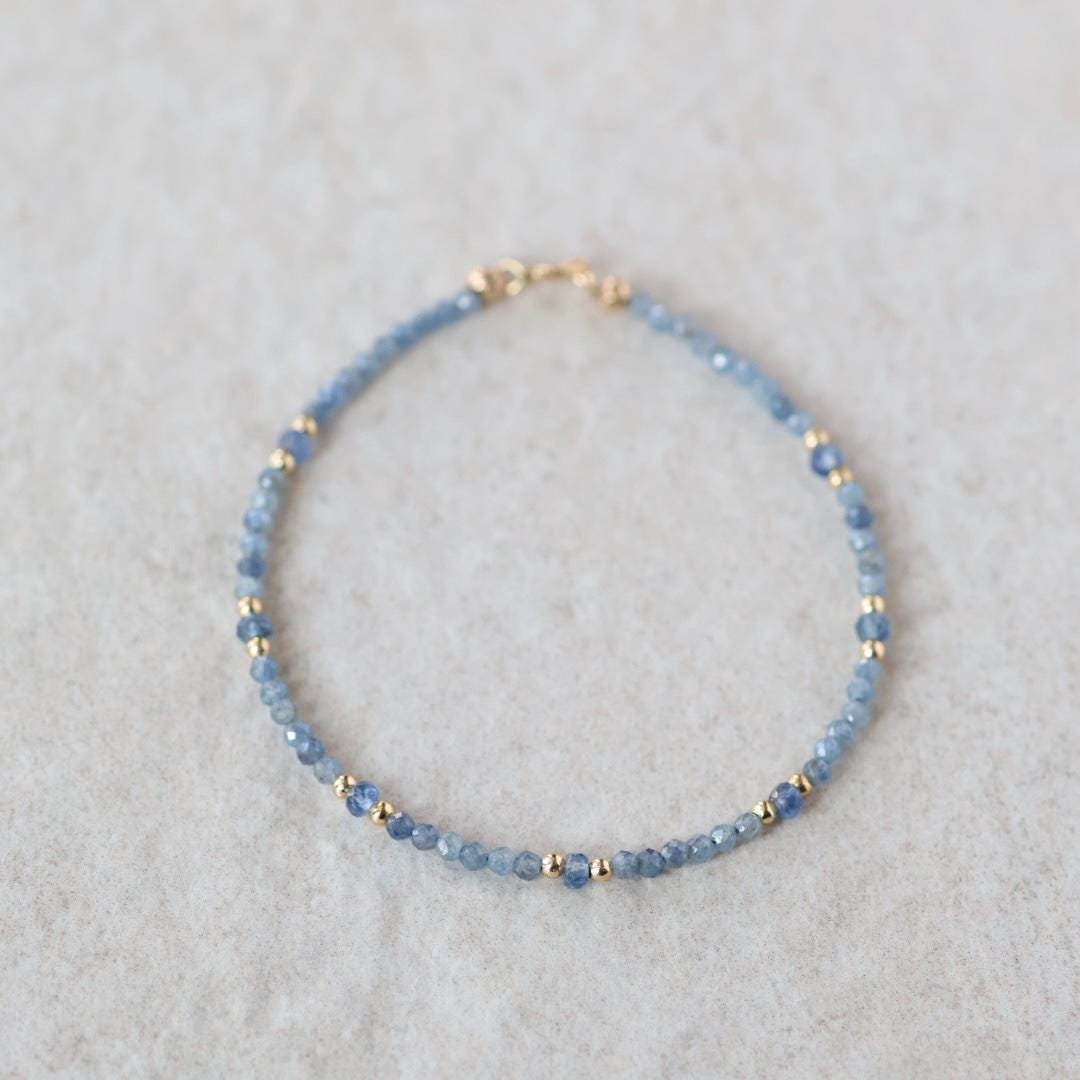 Natural Blue Sapphire Bracelet