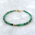 genuine jade dainty beaded bracelet good luck jewelry gift unique and meaningful