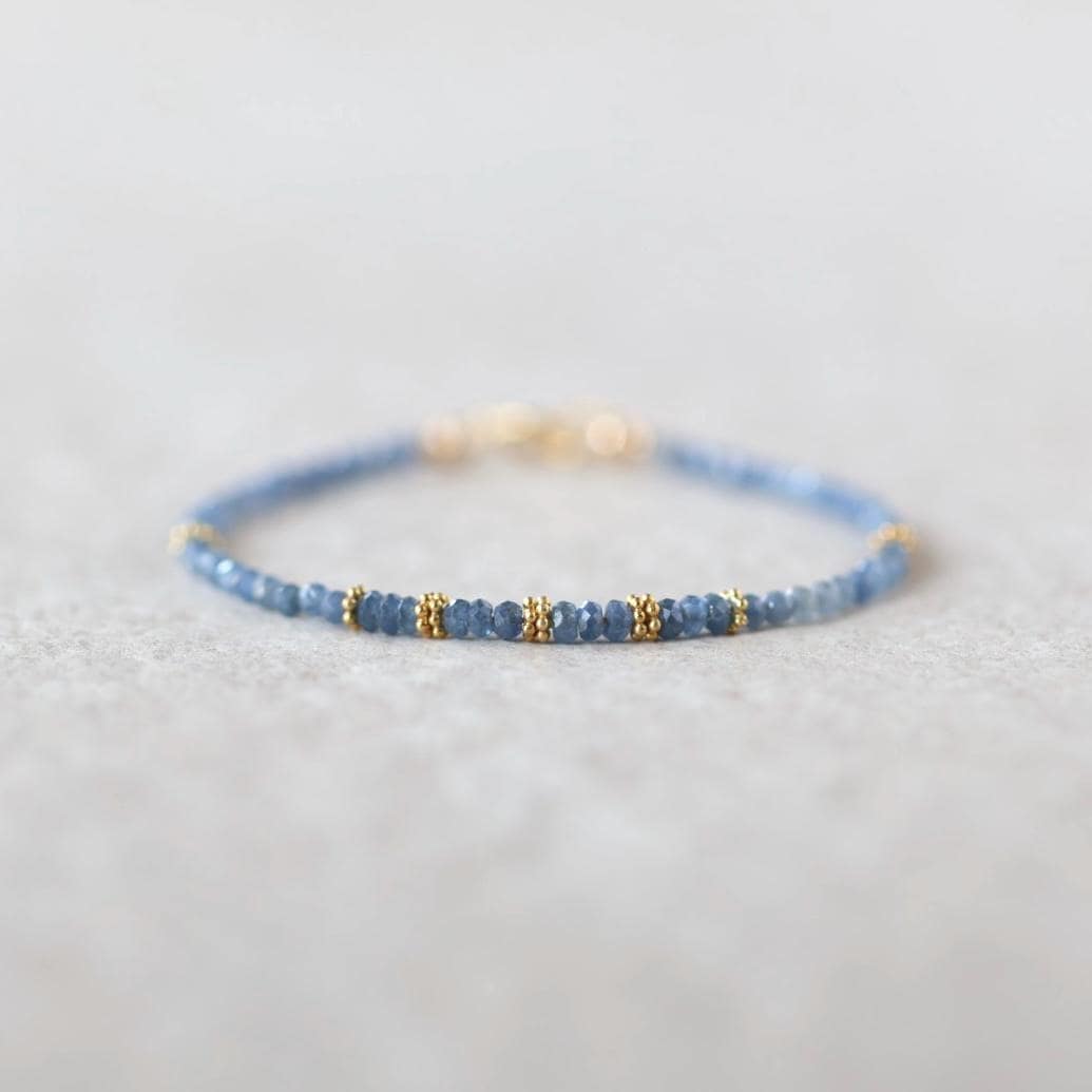 Tiny Blue Sapphire Bracelet