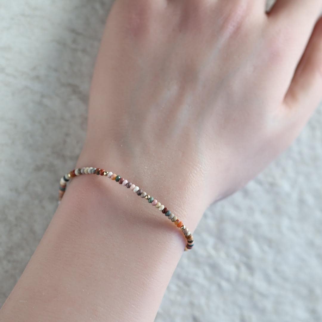 Tiny Fancy Jasper Bracelet