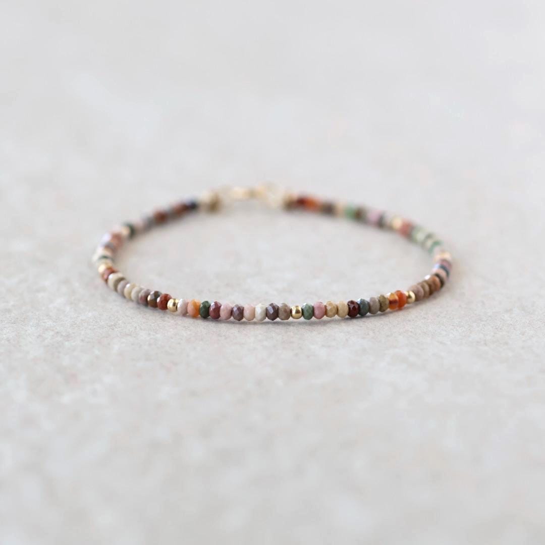 Tiny Fancy Jasper Bracelet