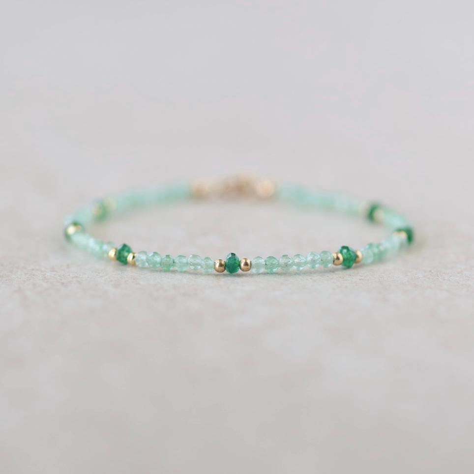 Tiny Green Aventurine Bracelet