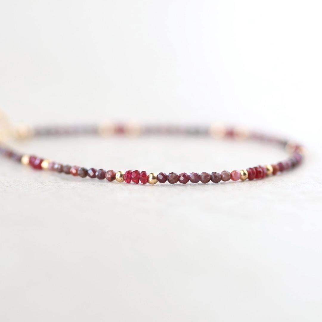 Tiny Longido Ruby Bracelet