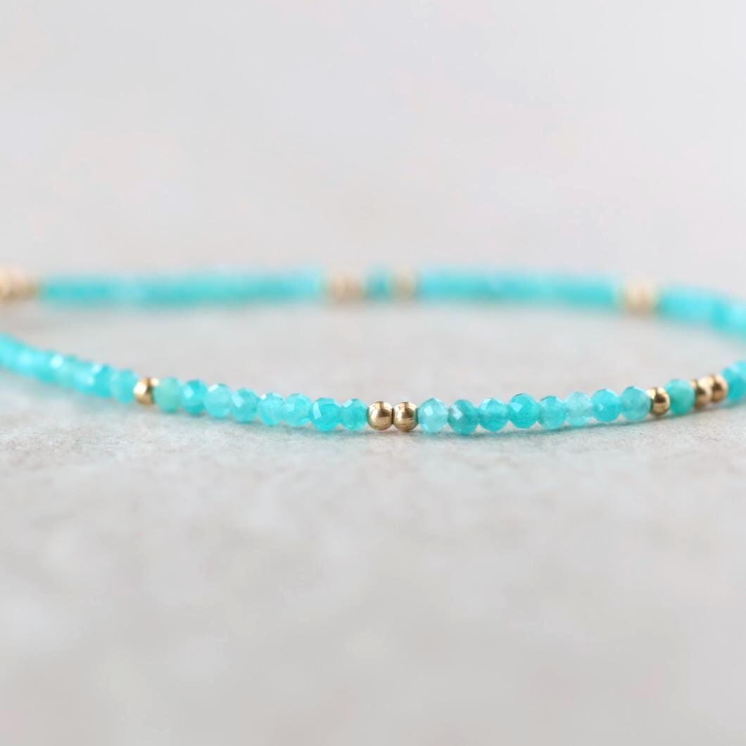 Tiny Russian Amazonite Bracelet