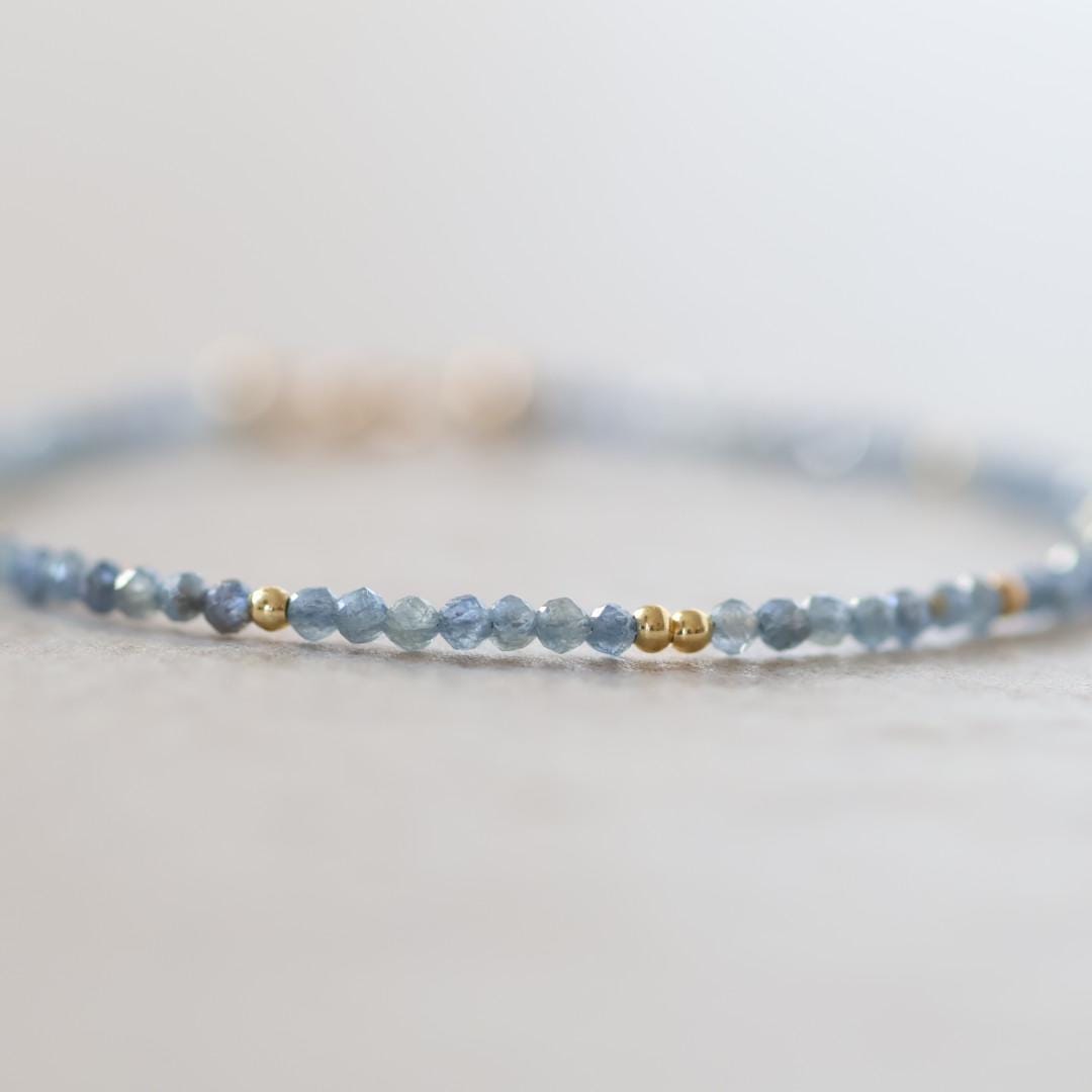 Tiny Sapphire Bracelet